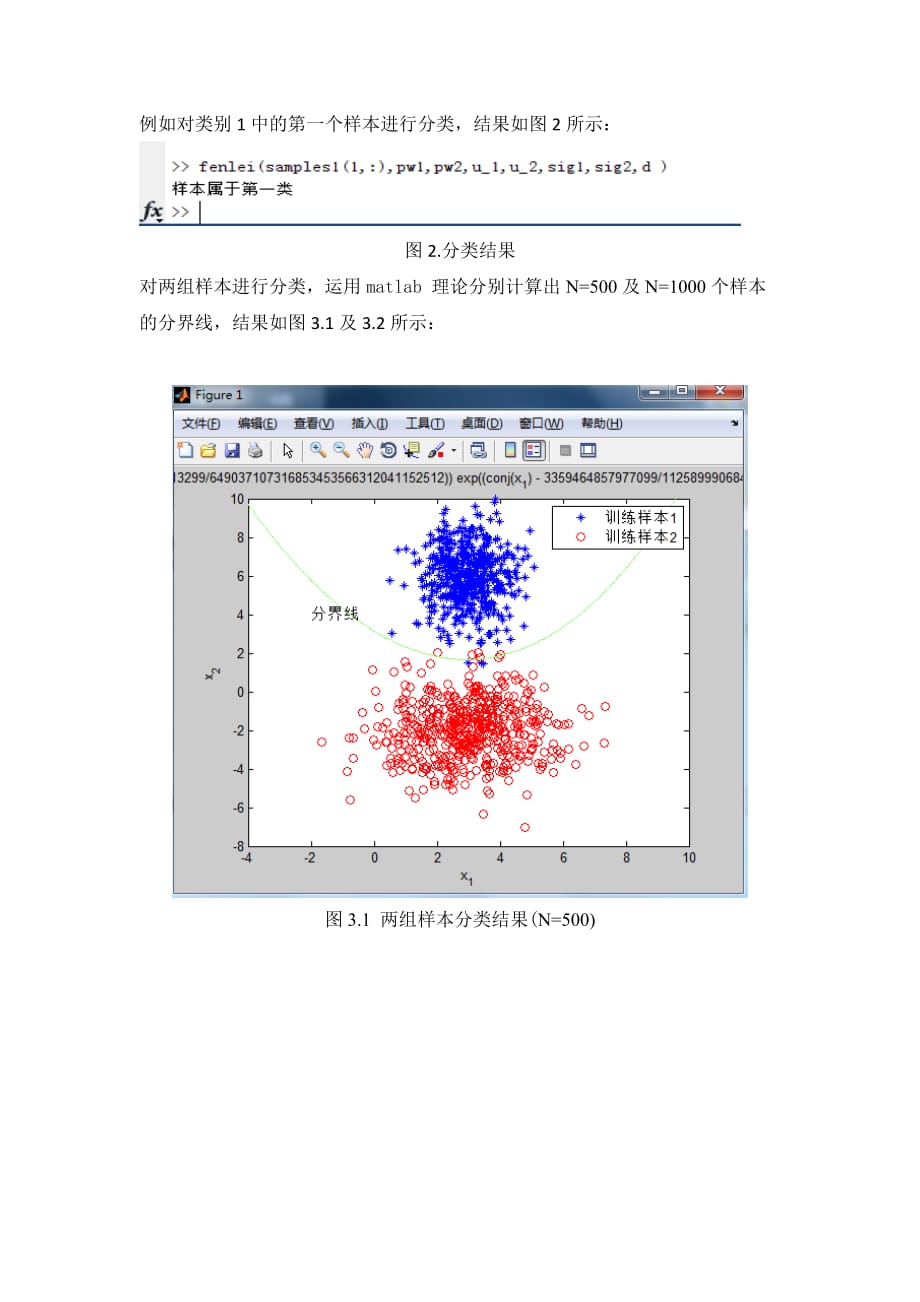 贝叶斯最小错误概率分类器设计_第4页