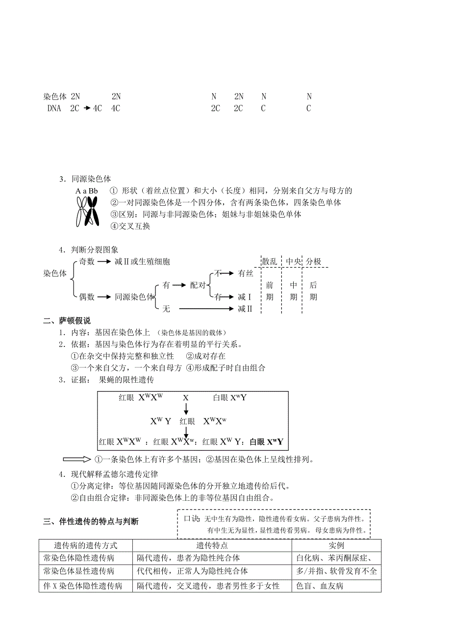 高三生物教案(20节精品)(一轮教师用)_第4页