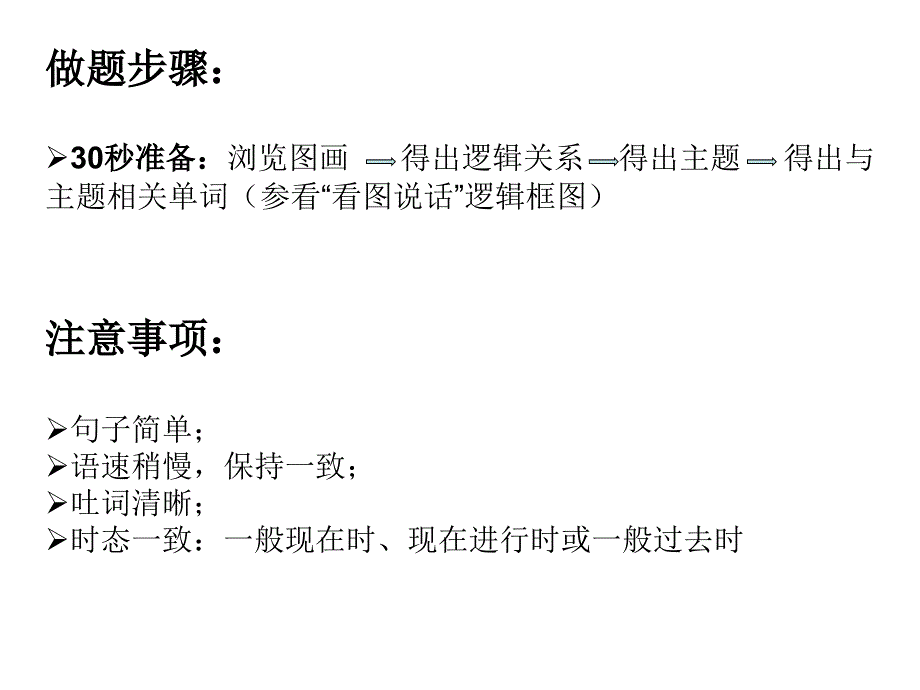 英语看图说话训练讲解PPT课件123_第1页