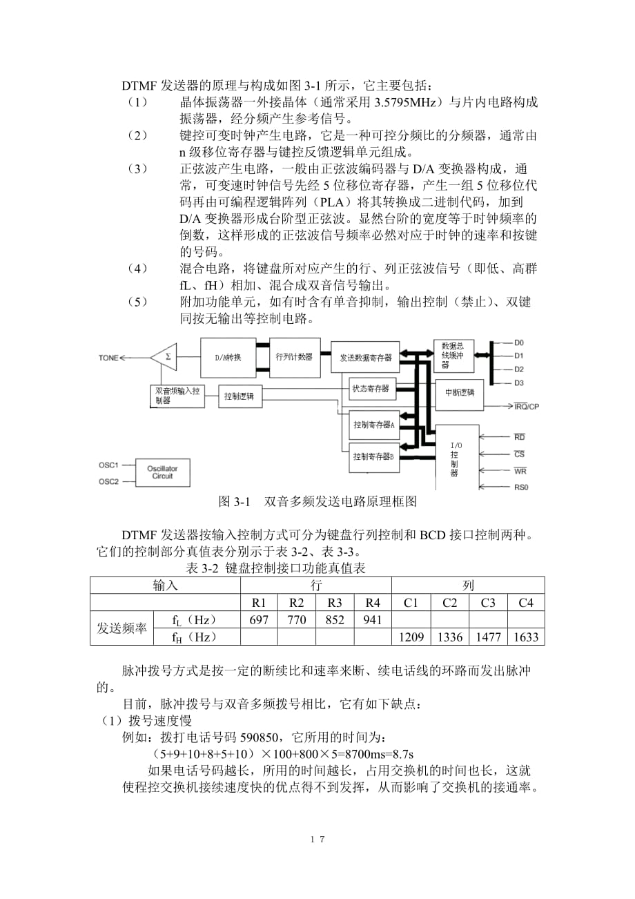 实验三--双音多频接收发送实验_第2页