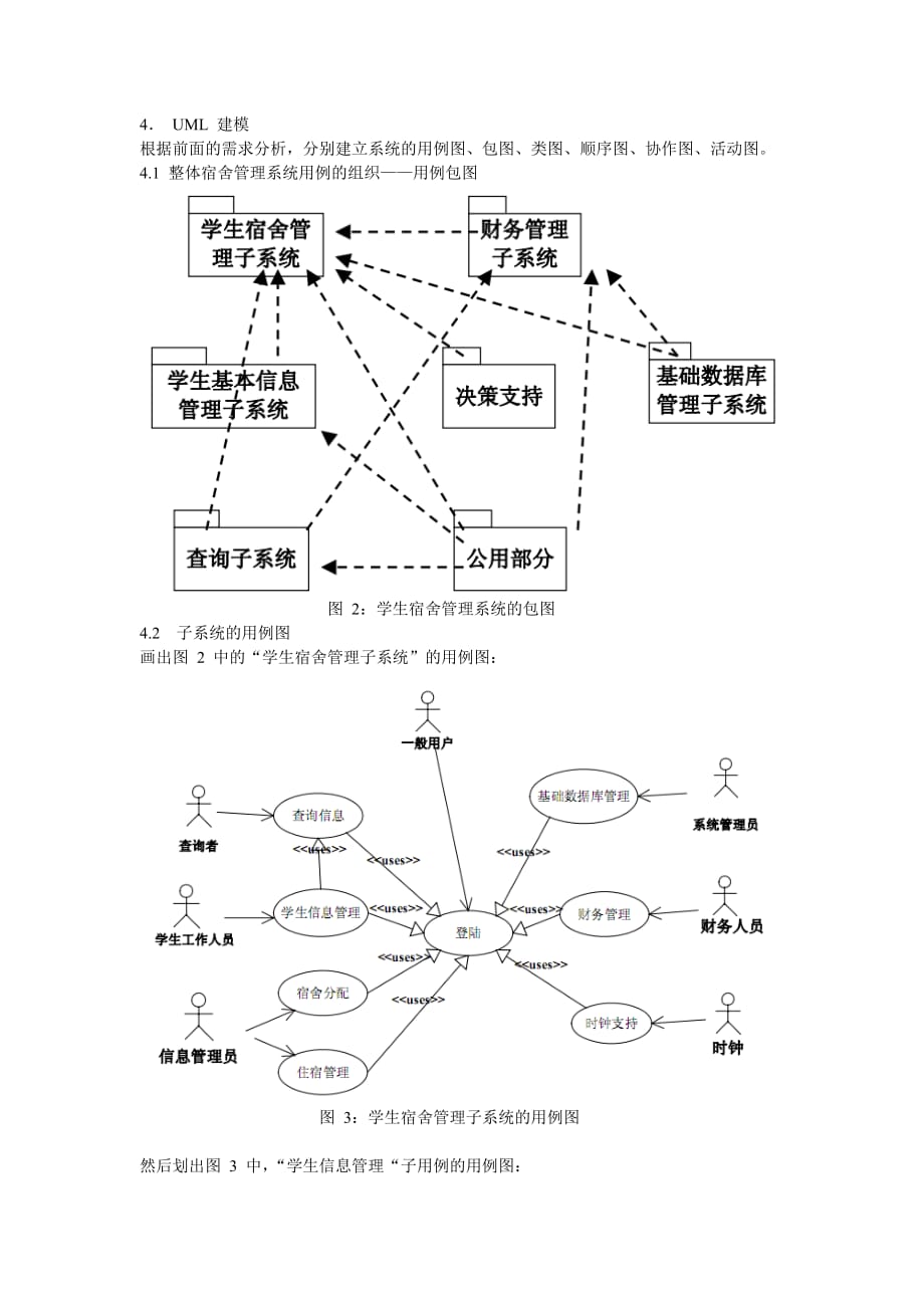 利用-UML-对学生宿舍管理系统建模_第2页