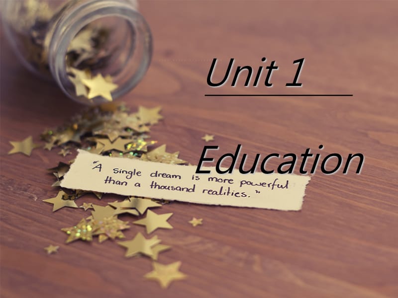 unit-1educationPPT课件_第1页