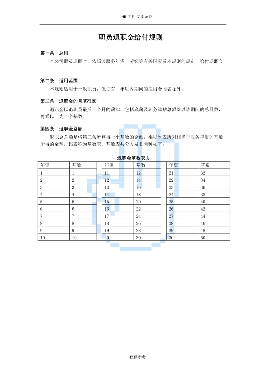 职员退职金给付规则doc_第1页