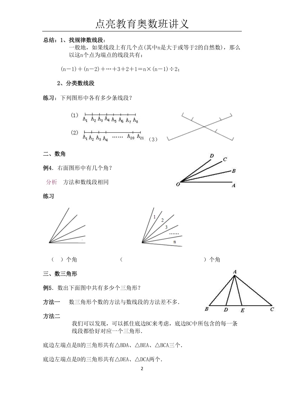 第一讲巧数图形[规整]_第2页