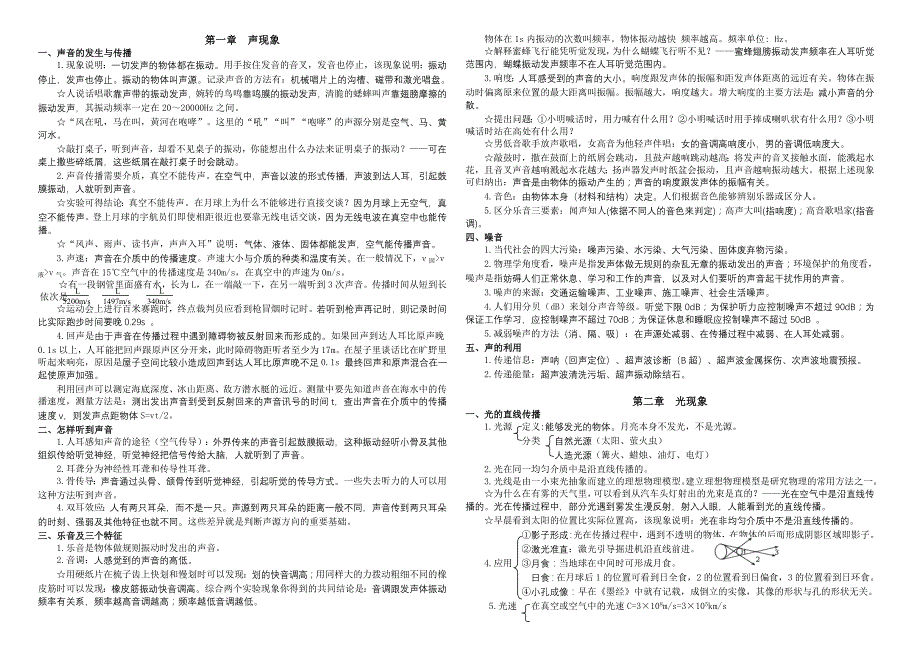 九年级物理复习(中考)提纲_第2页