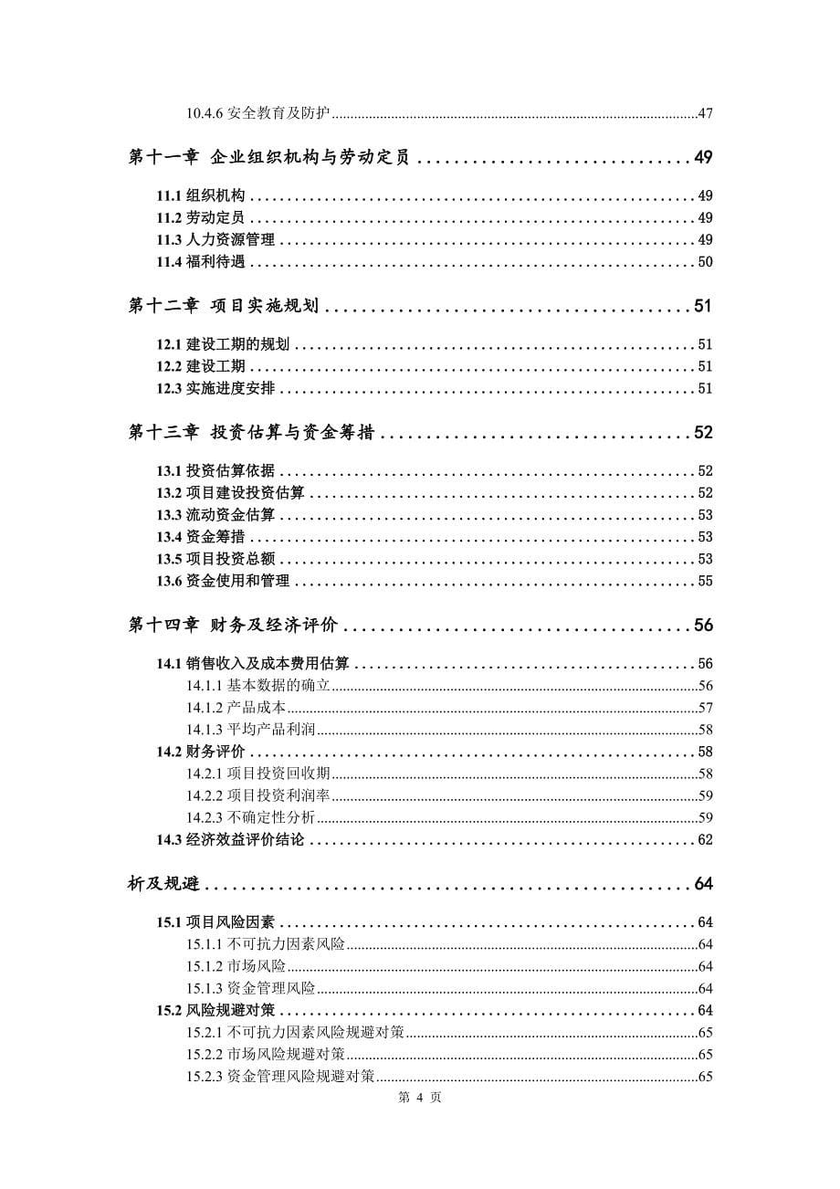 甘油三乙酸酯生产建设项目可行性研究报告_第5页