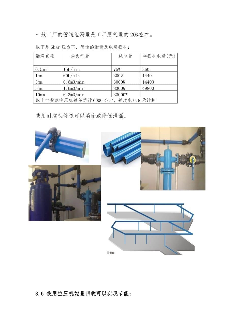 压缩空气系统方案分析报告_第5页