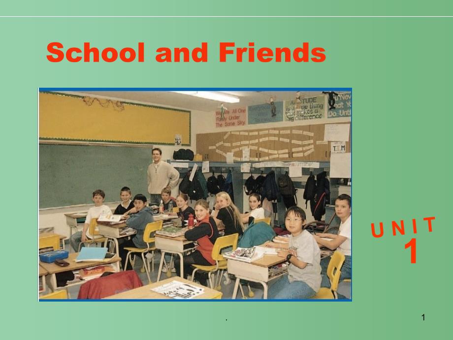 七年级英语上册 Unit 1 School and Friends Lesson 1 Hello课件 （新版）冀教版_第1页