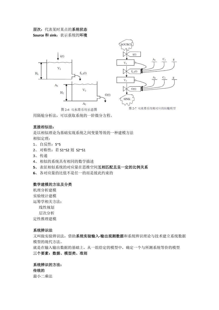 浙江大学生物系统工程-生物系统模拟-期末整理_第5页