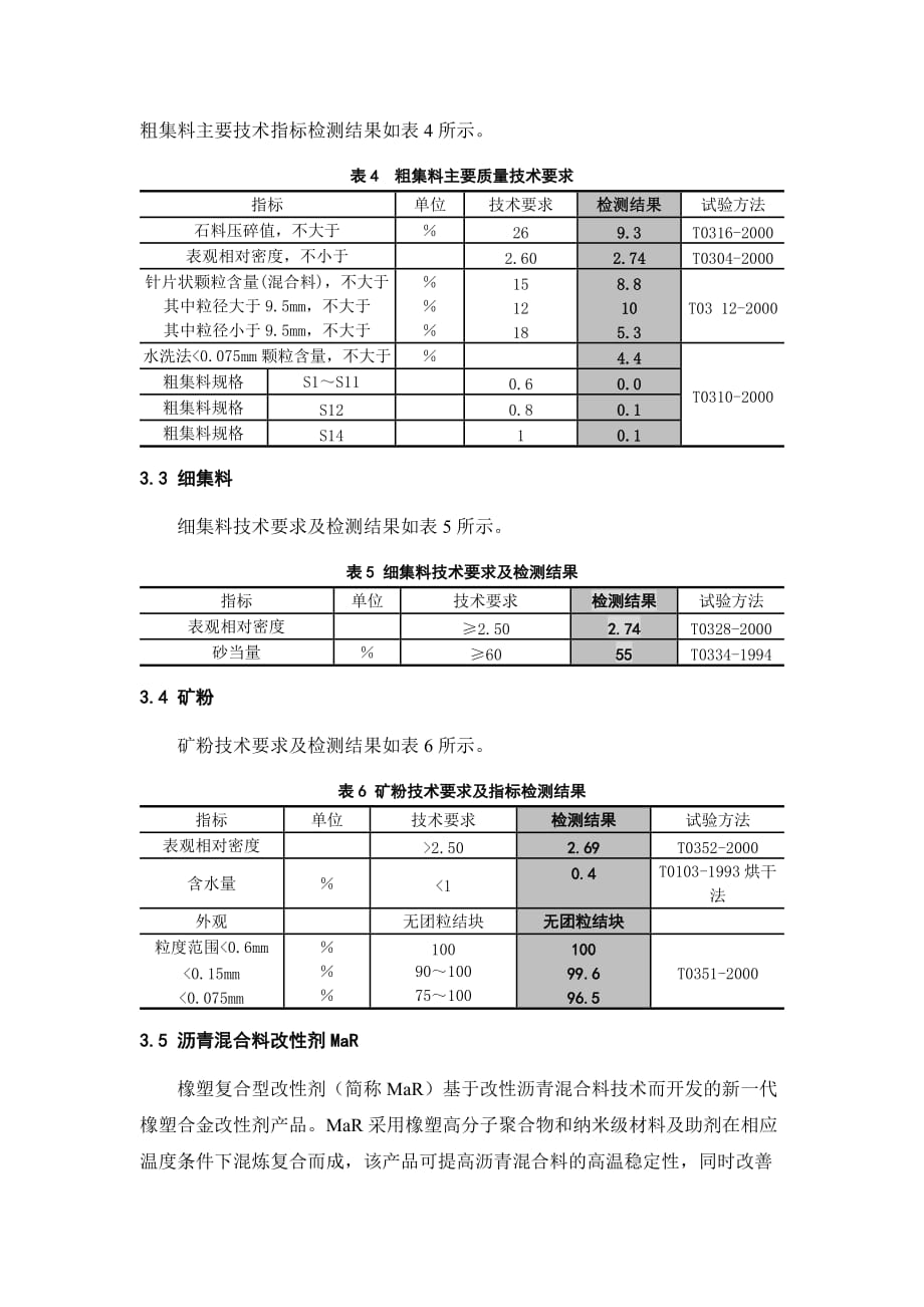 改性沥青混合料性能试验分析总结2014_第4页