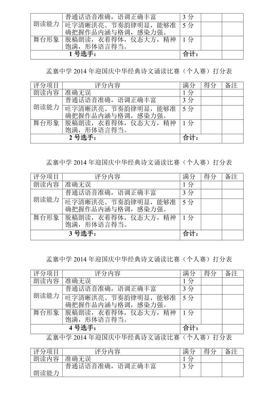 诵读比赛打分表_第3页