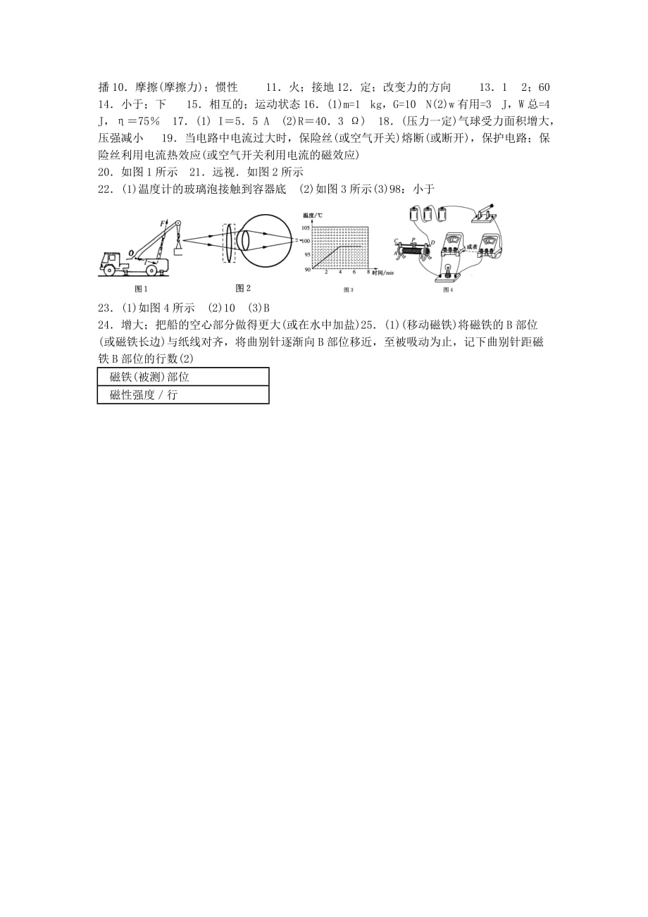 大连市中考物理试题课标卷_第4页