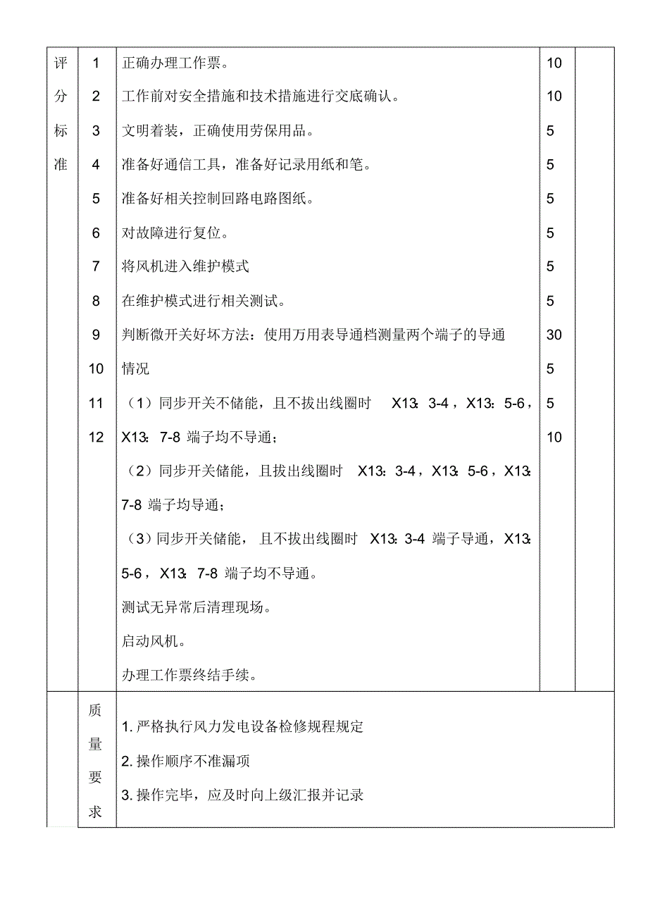 风力发电运行检修员实操试题检修[参考]_第4页