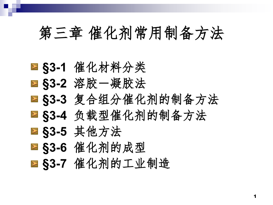 催化剂常用制备方法PPT课件_第1页