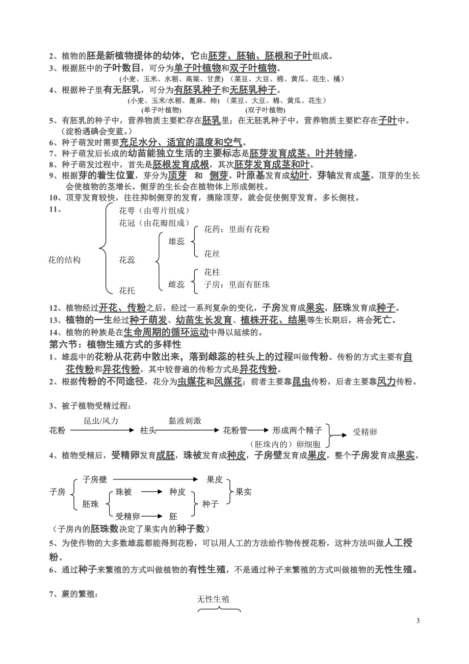 新教材七年级下科学第一章知识点_第3页