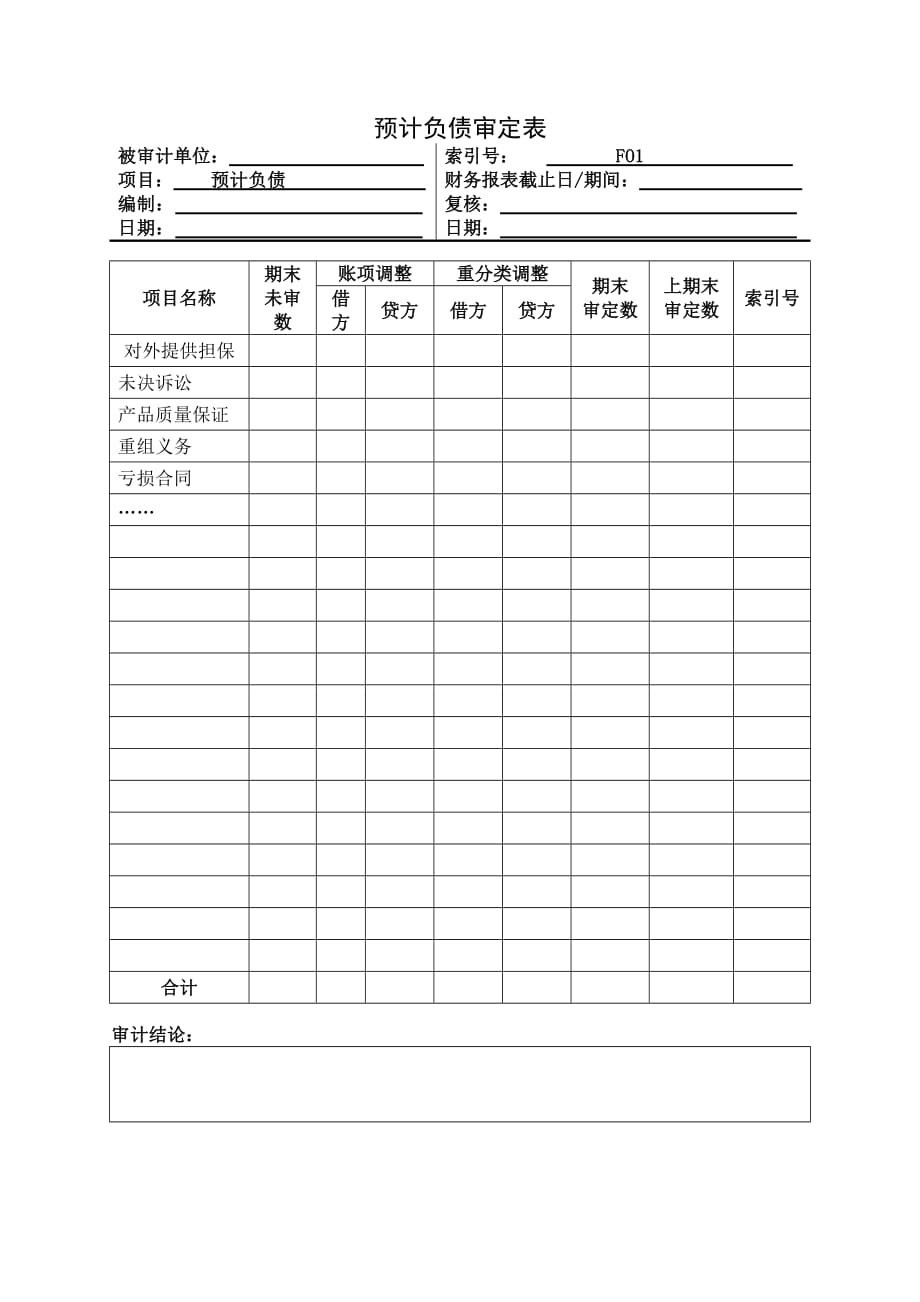 预计负债实质性程序_第4页