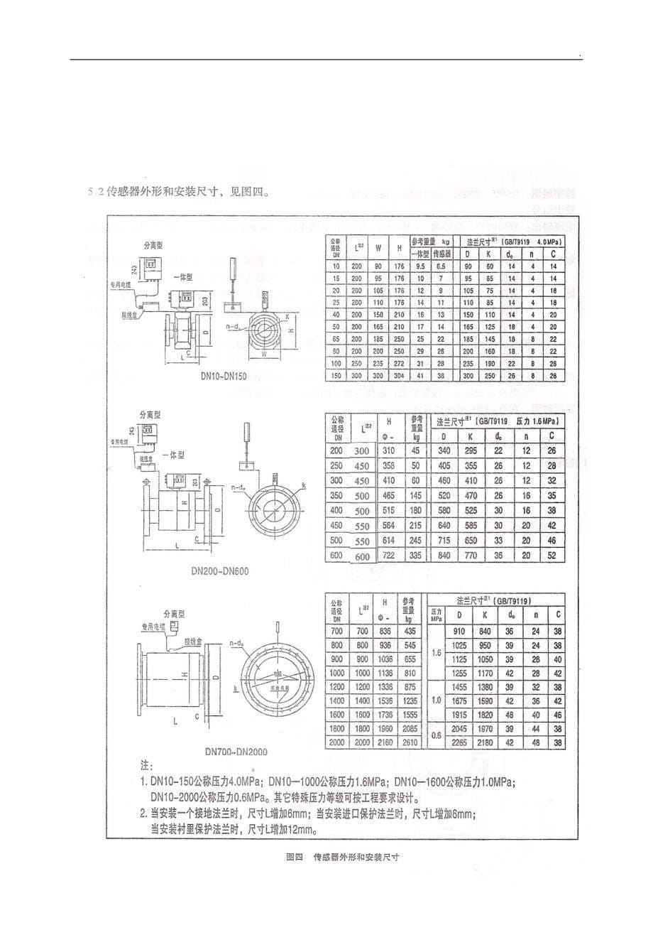 电磁流量计说明书 (2)_第5页