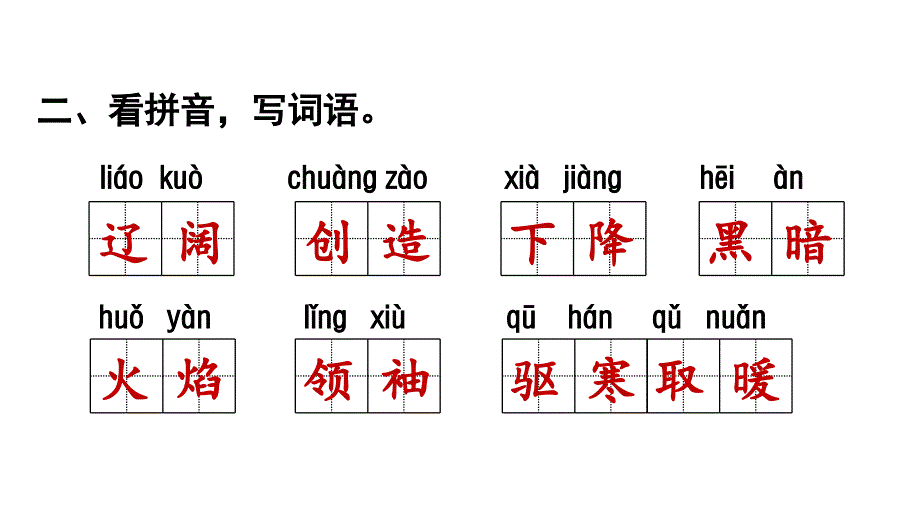 小学语文部编版四年级上册第四单元复习课件_第3页