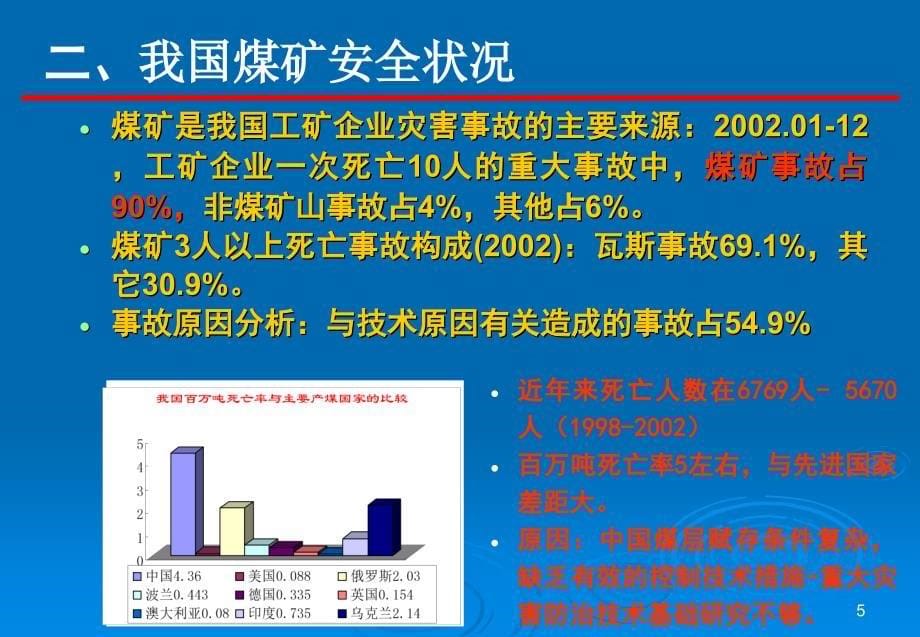 林伯泉：煤矿瓦斯爆炸及防治技术PPT演示文稿_第5页