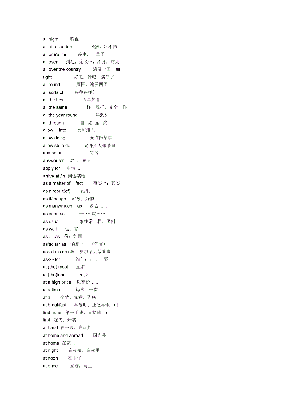 初中英语200句重点短语!最常用,一天背一句,成绩“牛得很”_第2页