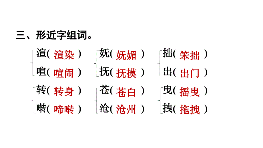 小学语文部编版六年级上册第一单元复习课件_第4页