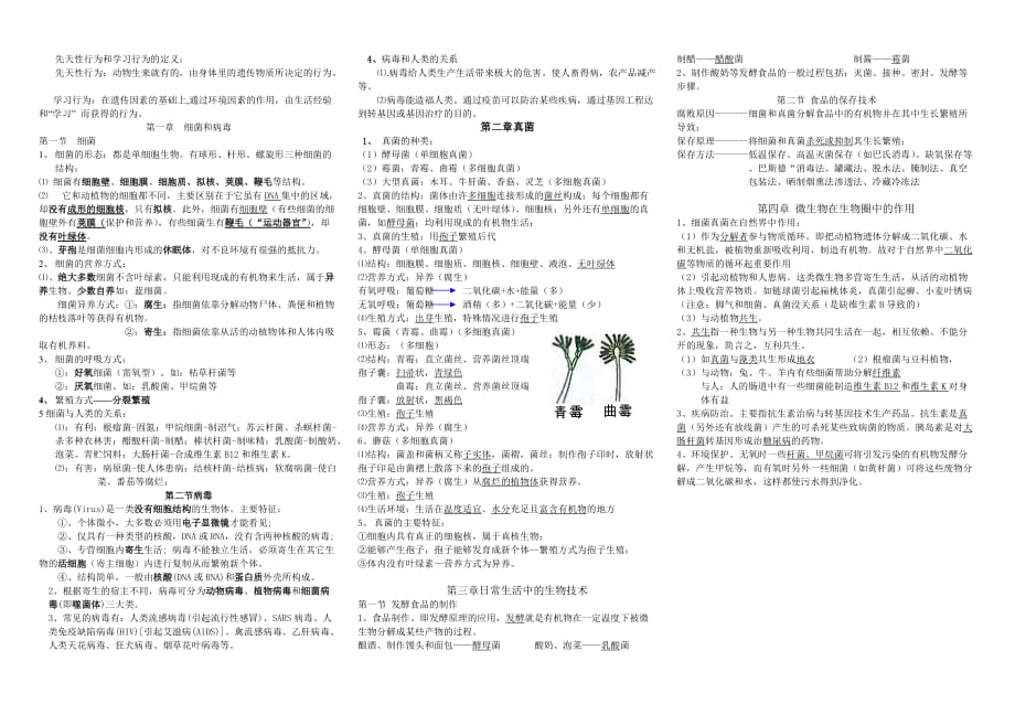 2017八年级生物上复习_第3页