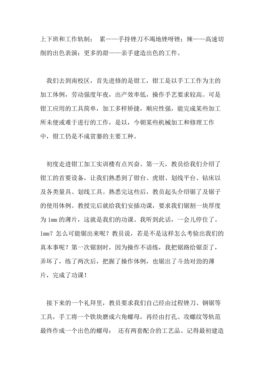 2020个人实习总结模板汇编_第2页