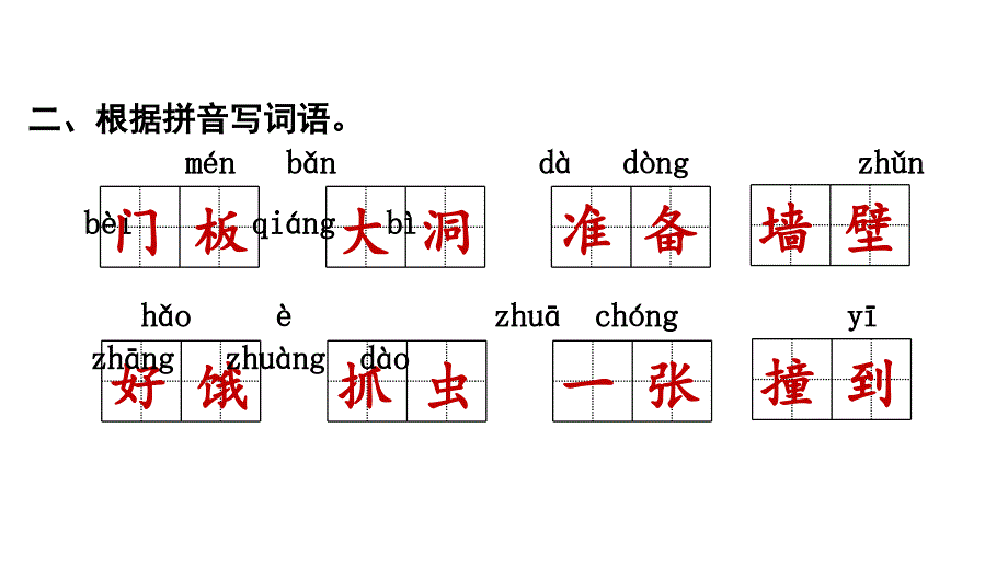 小学语文部编版三年级上册第四单元复习课件_第3页