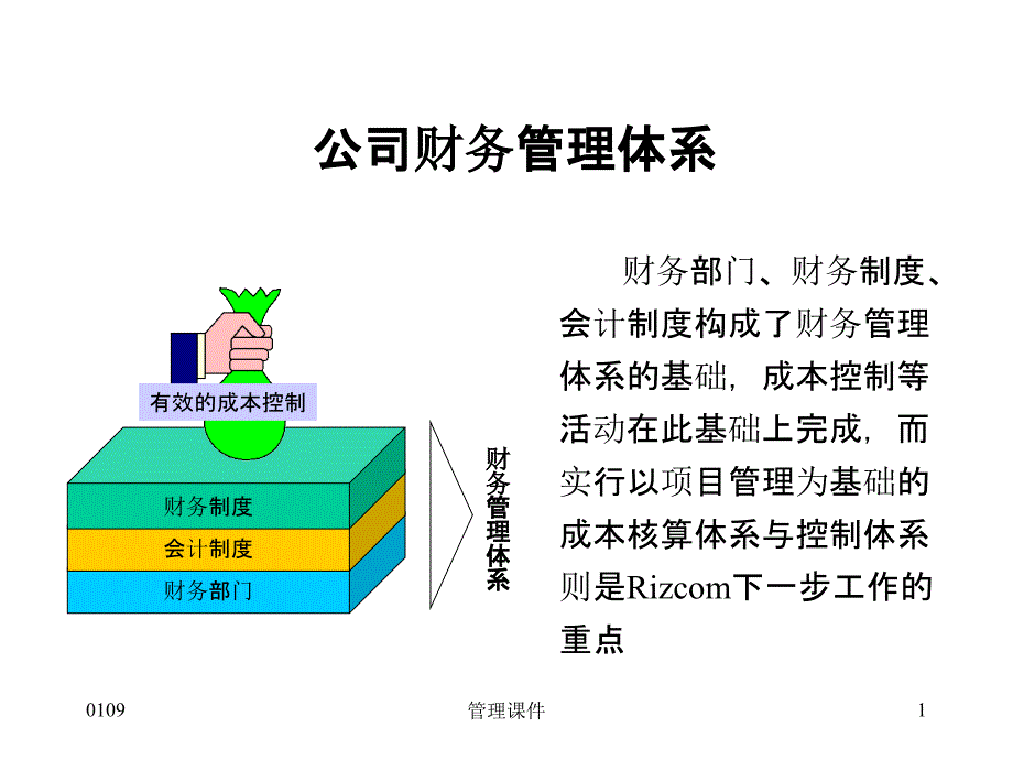 《公司财务管理体系》PPT课件_第1页