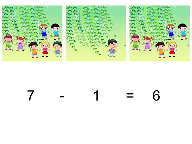 大班下学期数学：学习7的第一组加减_第3页