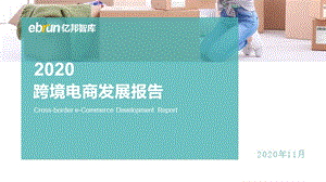 2020跨境电商出口发展报告-亿邦智库55