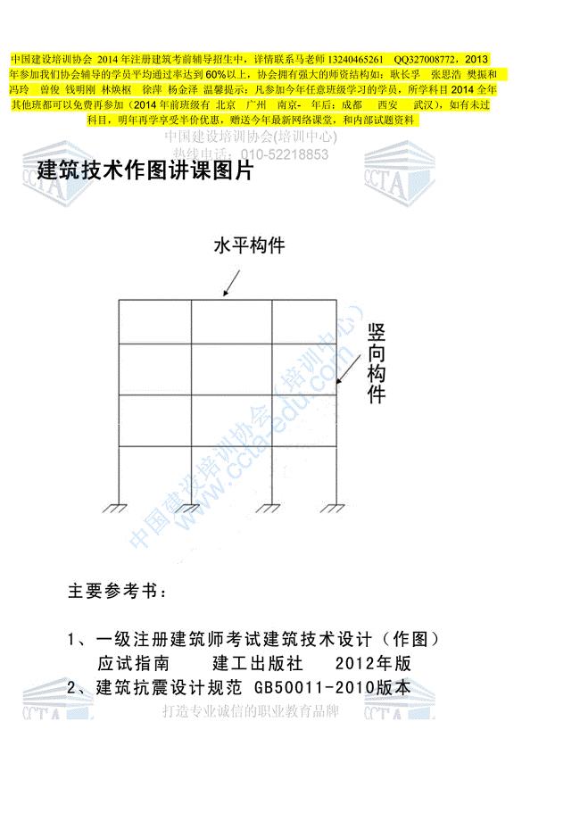 建筑技术作图