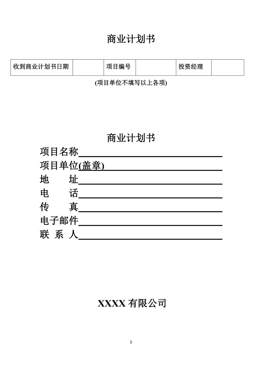 商业计划书(详版)(doc 37页)_New_第3页