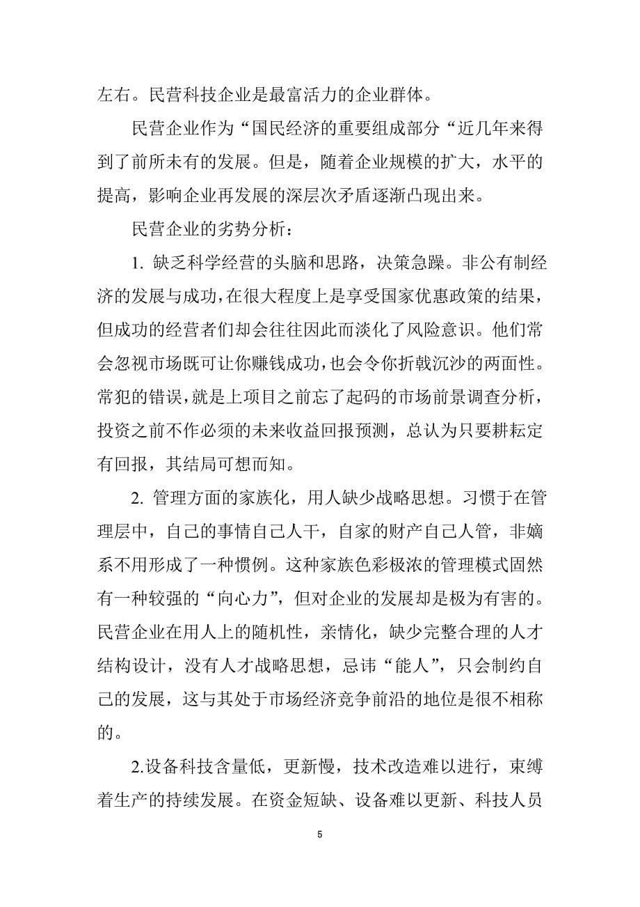 民营企业核心竞争力的再创造1(DOC 53页)_第5页