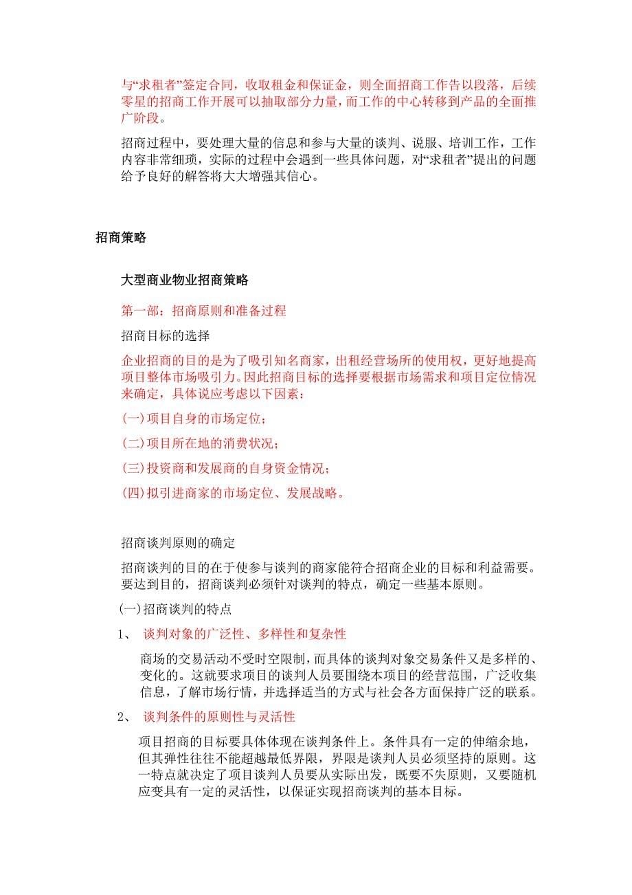 商业招商策划方案分析(doc 23页)_第5页