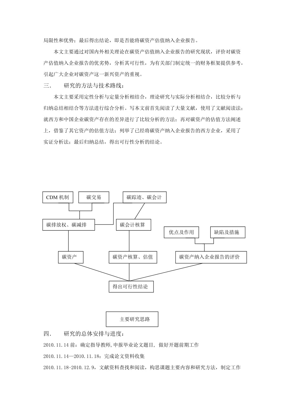 碳资产估值纳入企业报告的可行性分析【开题报告】_第3页