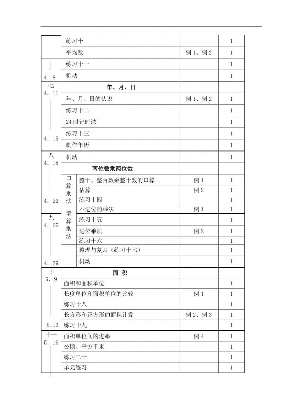 小学三年级教案-小学数学第六册2-_第5页