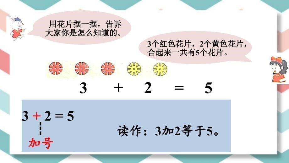 冀教版数学一年级上册第五单元全部课件_第5页