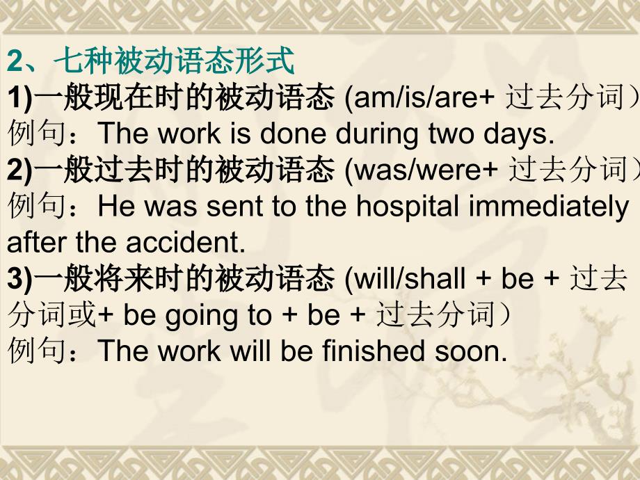 高一英语必修2 Unit3 The Present Perfect Passive Voice_第4页