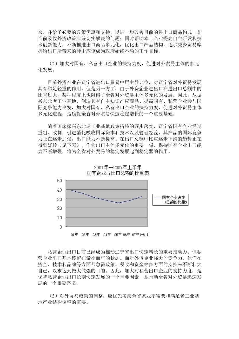 从外贸增长动因看辽宁进出口结构调整方向_第5页