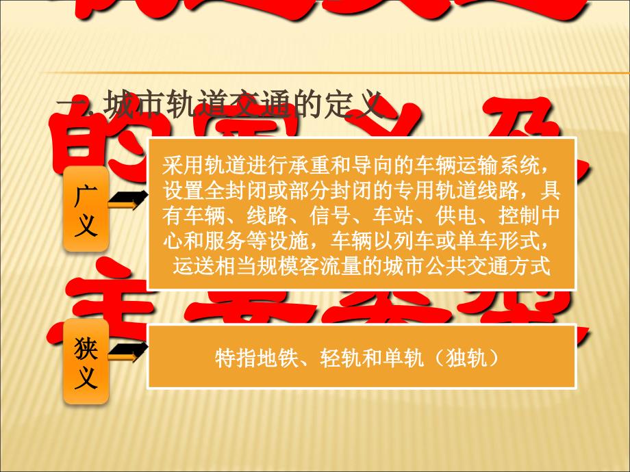 《城市轨道交通概论》幻灯片课件_第2页