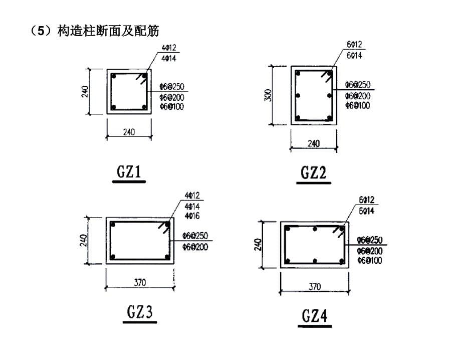 圈梁构造柱节点配筋图集ppt课件_第5页