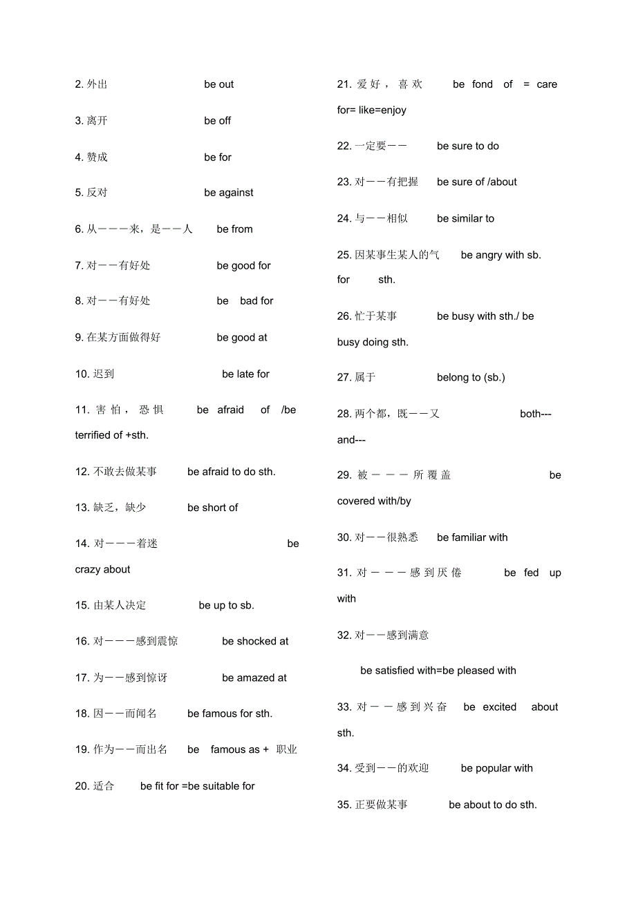 中考必背短语_第3页