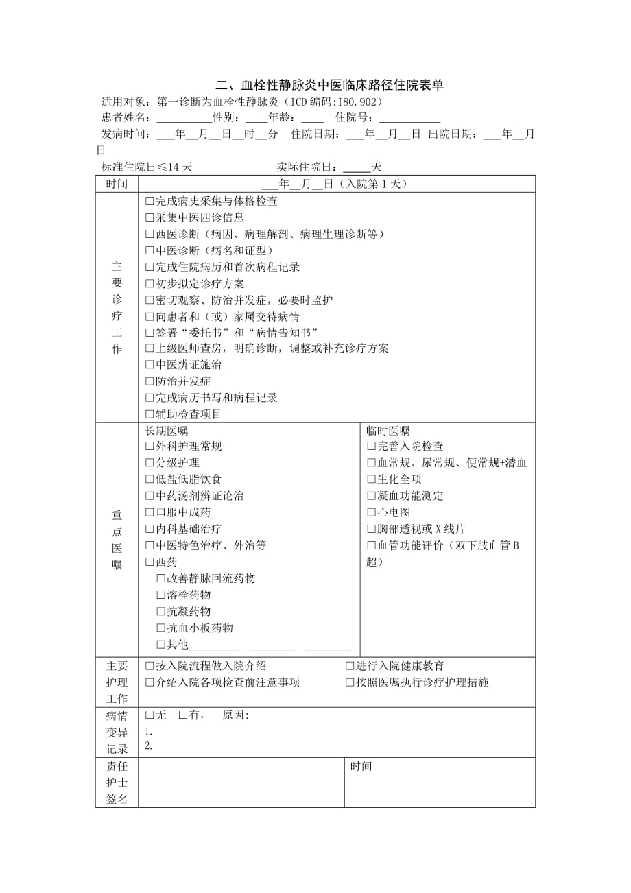 血栓性静脉炎中医临床路径_第3页