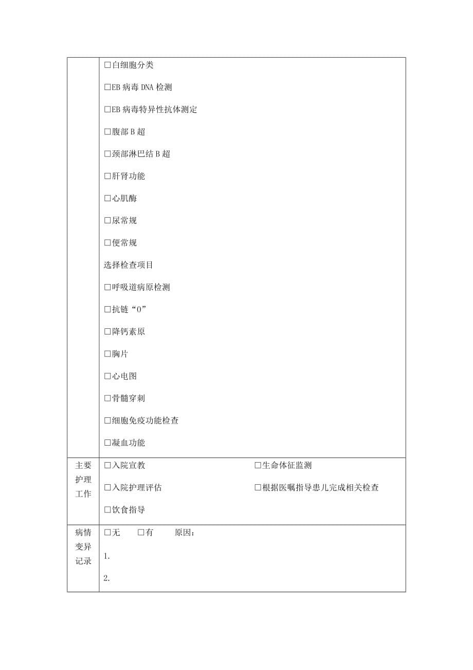 传染性单核细胞增多症-无严重并发症中医临床路径_第5页