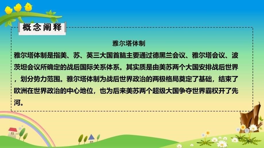 通史岳麓版高中历史2020名师点拨与高考指引：阶段十五 课时1 两极对峙格局的形成_第5页