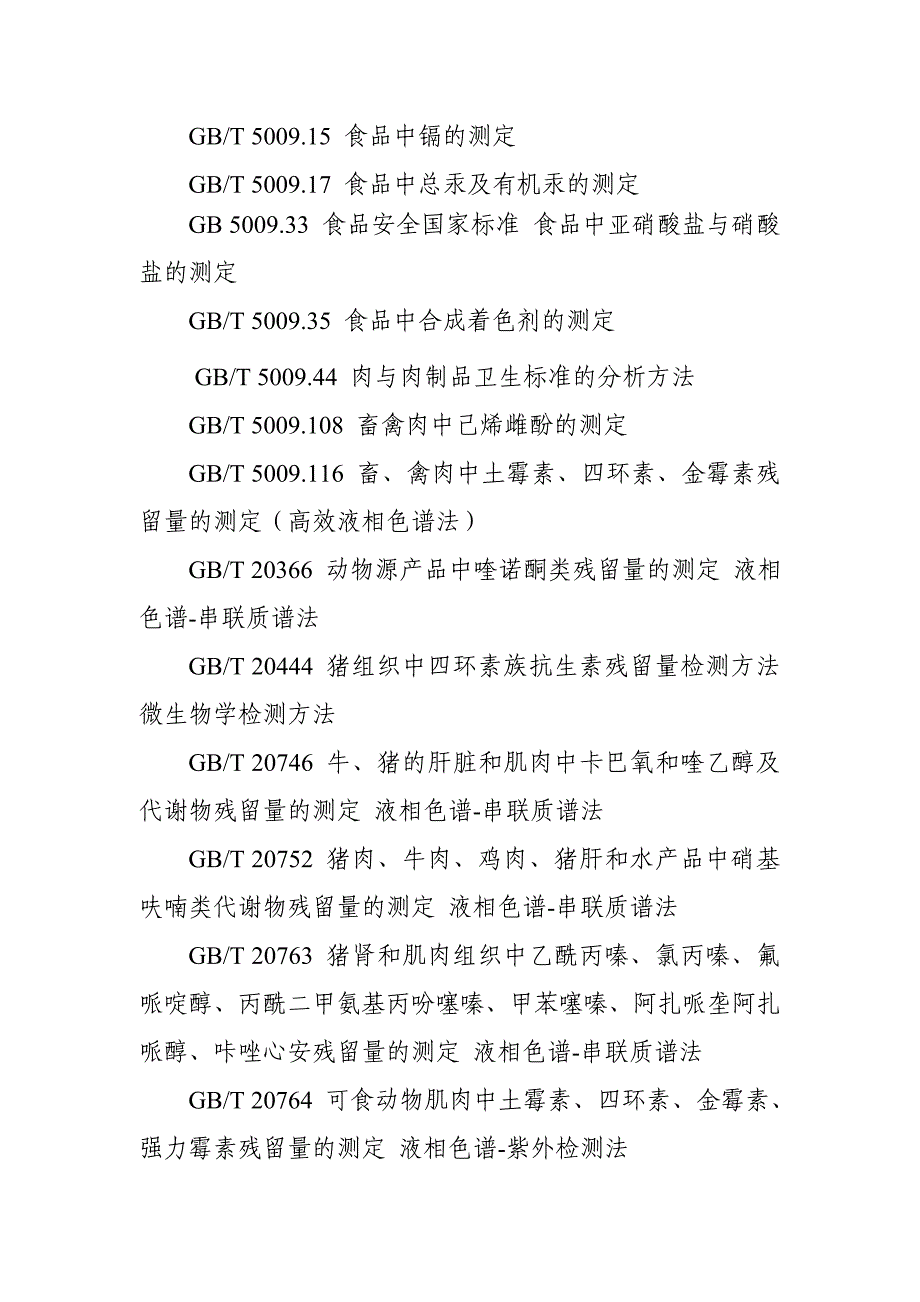 肉及肉制品安全监督抽检和风险监测实施细则_第2页