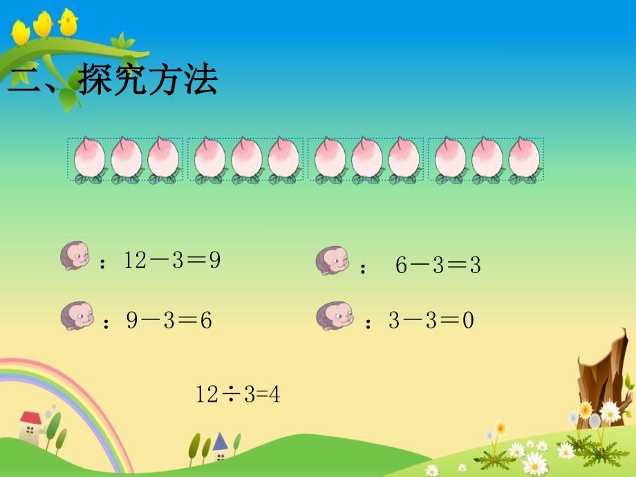 【人教版 小学数学 二年级下册 精品课件】用2-6的乘法口诀求商1_第4页