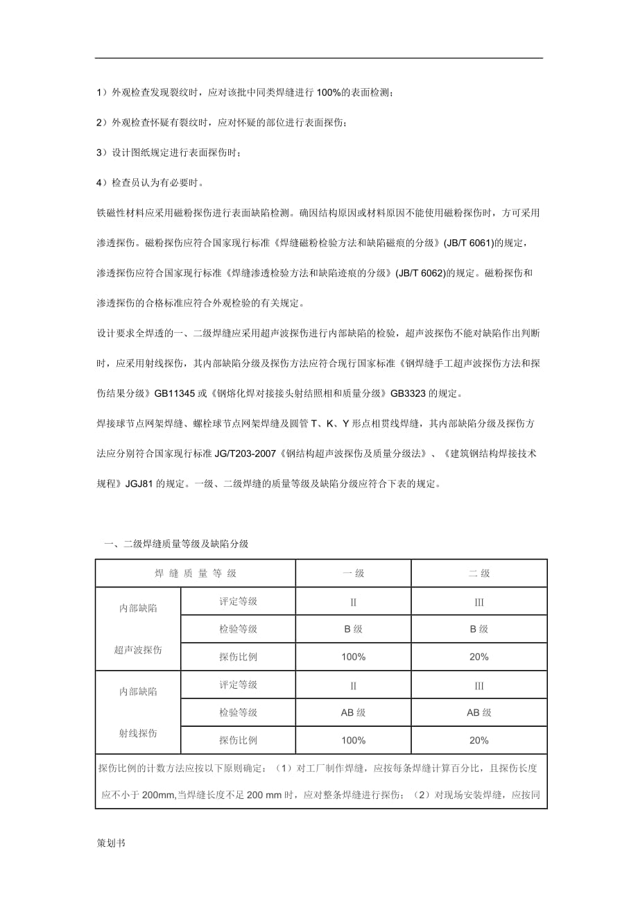 焊缝等级的划分 .doc_第4页