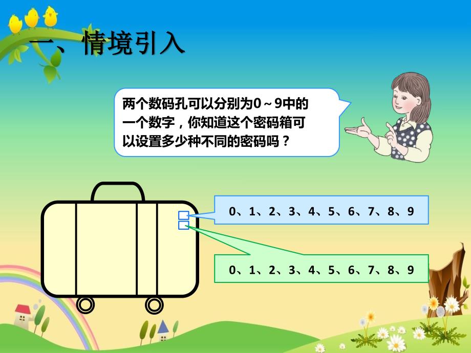 【人教版 小学数学 三年级下册 精品课件】简单的排列问题_第2页